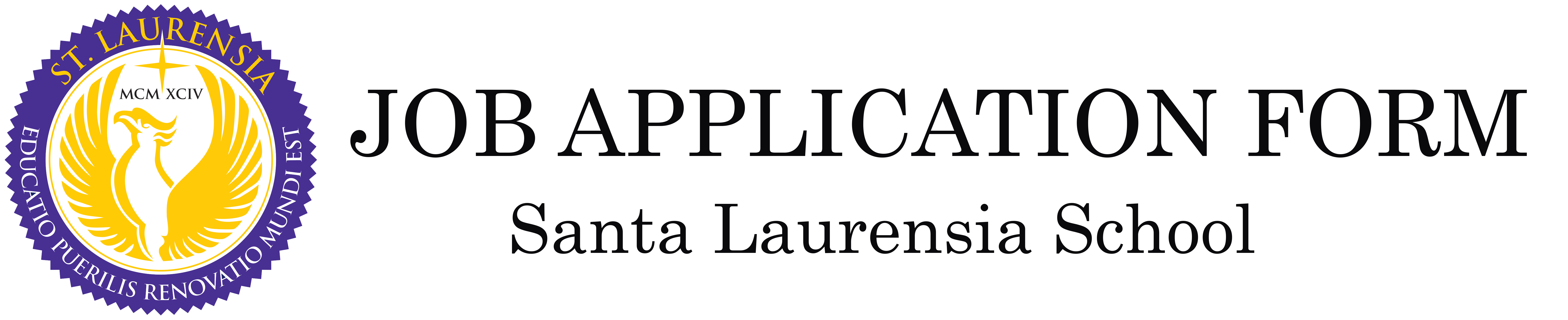 JOB APPLICATION FORM